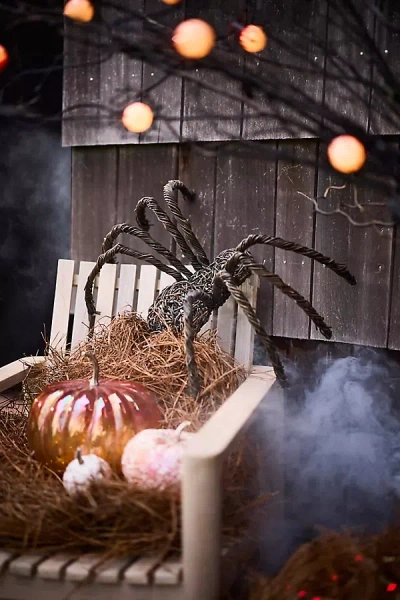 Terrain Woven Rattan Spider In Multi