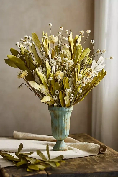 Terrain Yellow Flora Dried Bouquet