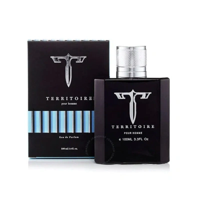 Territoire Men's Blue Edp Spray 3.4 oz Fragrances 0752084303637