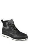 Territory Boots Raider Cap Toe Ankle Boot In Black