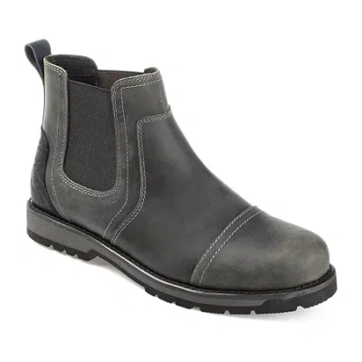 Territory Mens Jc Holloway Flat Heel Chelsea Boots In Black
