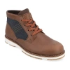 Territory Mens Redwoods Block Heel Chukka Boots In Brown