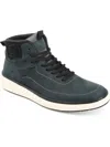 TERRITORY ROAM MENS SUEDE HIGH-TOP CASUAL AND FASHION SNEAKERS