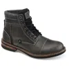 Territory Yukon Cap Toe Ankle Boot In Grey