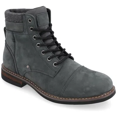 Territory Yukon Cap Toe Ankle Boot In Gray