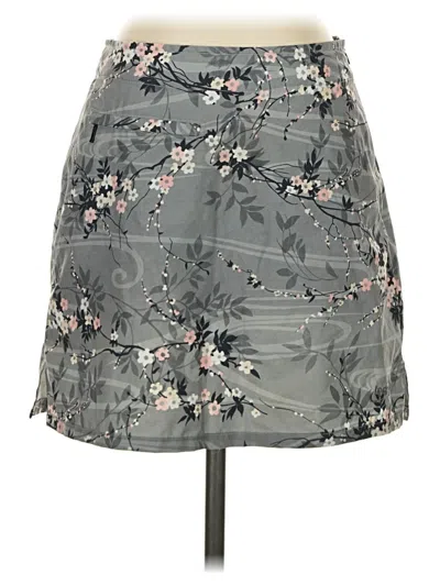 Pre-owned Terry Casual Skirt In Gray