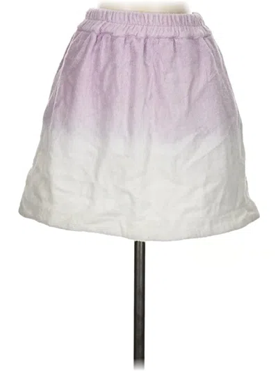 Pre-owned Terry Casual Skirt In Purple