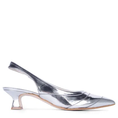 Terry De Havilland Women's Clio Silver Slingback Sandals