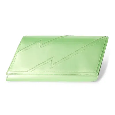Terry De Havilland Women's Mia Clutch Bag Lime Green