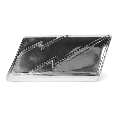 Terry De Havilland Women's Mia Clutch Bag Metallic Silver