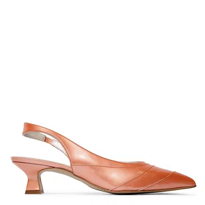 Terry De Havilland Women's Pink Clio Coral Slingback Sandals