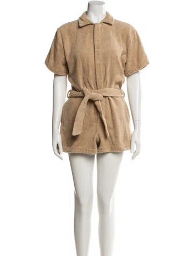 Pre-owned Terry Pajamas In Neutral