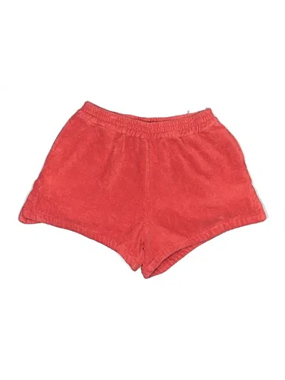 Pre-owned Terry Shorts In Red