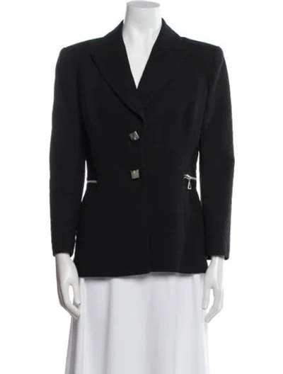 Pre-owned Terry Vintage 1980's Blazer In Black