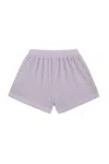 Terry Womens Beach Shorts In Lavender