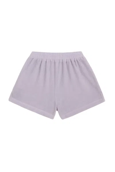 Terry Womens Beach Shorts In Lavender