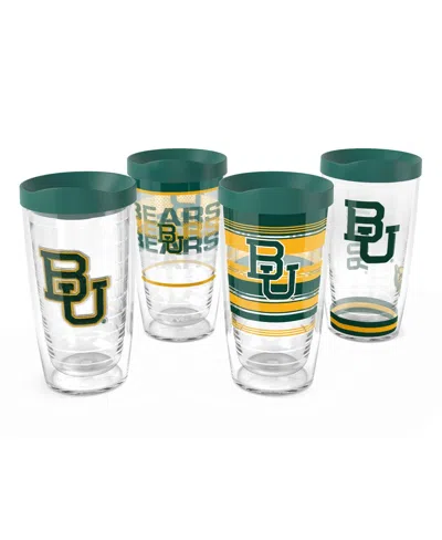 Tervis Baylor Bears 4-pack 16oz. Classic Tumbler Set In Transparent