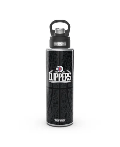 Tervis La Clippers 40oz. Leather Wide Mouth Water Bottle In Transparent