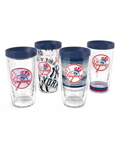 Tervis New York Yankees 4 Pack 16oz. Classic Tumbler In No Color