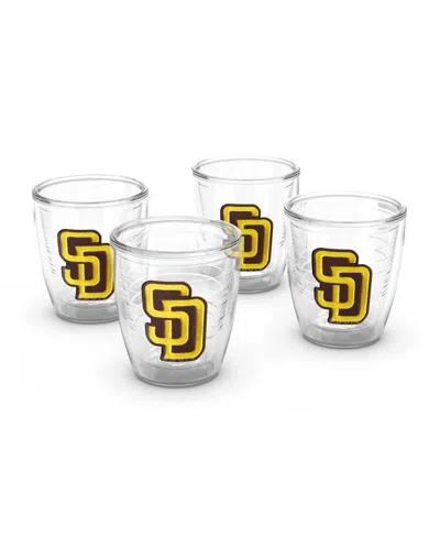 Tervis San Diego Padres Four-pack 12oz. Emblem Tumbler Set In No Color