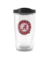 Tervis Tumbler Alabama Crimson Tide 16 oz Emblem Tumbler In Clear