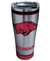 Tervis Tumbler Arkansas Razorbacks 30oz Tradition Stainless Steel Tumbler In Silver