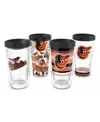 Tervis Tumbler Baltimore Orioles Four-pack 16 oz Classic Tumbler Set In Multi