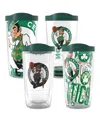 TERVIS TUMBLER BOSTON CELTICS FOUR-PACK 16 OZ CLASSIC TUMBLER SET