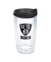 Tervis Tumbler Brooklyn Nets 16 oz Emblem Classic Tumbler In Clear
