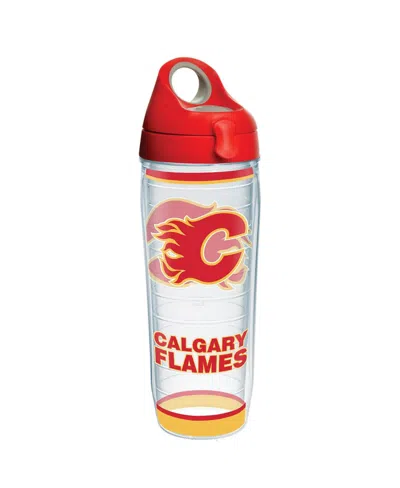 Tervis Tumbler Calgary Flames 24 oz Tradition Classic Water Bottle In Clear,red