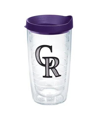 Tervis Tumbler Colorado Rockies 16 oz Emblem Classic Tumbler In Clear