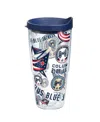 Tervis Tumbler Columbus Blue Jackets 24 oz All Over Classic Tumbler In Blue