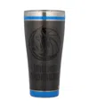 Tervis Tumbler Dallas Mavericks 30 oz Blackout Stainless Steel Tumbler In Black