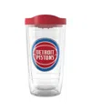 Tervis Tumbler Detroit Pistons 16 oz Emblem Classic Tumbler In Clear