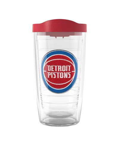 Tervis Tumbler Detroit Pistons 16 oz Emblem Classic Tumbler In Clear