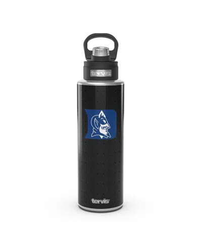 Tervis Tumbler Duke Blue Devils 24 oz Weave Stainless Steel Wide Mouth Bottle In Black