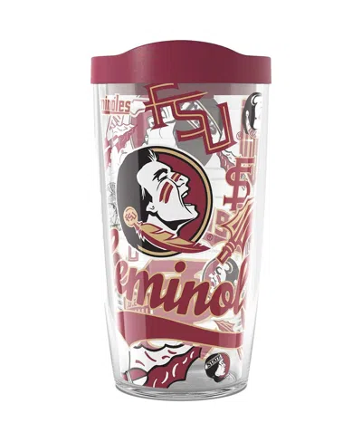 Tervis Tumbler Florida State Seminoles 16 oz Allover Classic Tumbler In Clear