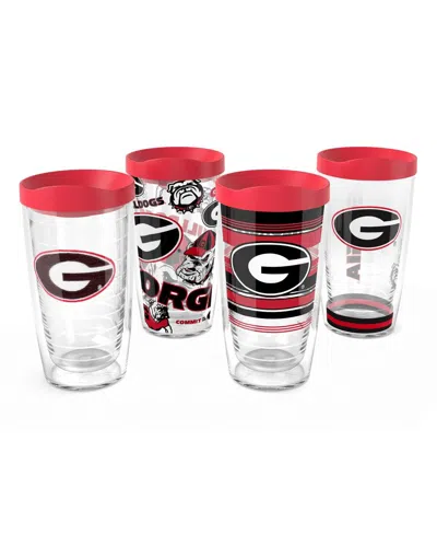 Tervis Tumbler Georgia Bulldogs Four-pack 16oz. Classic Tumbler Set In No Color
