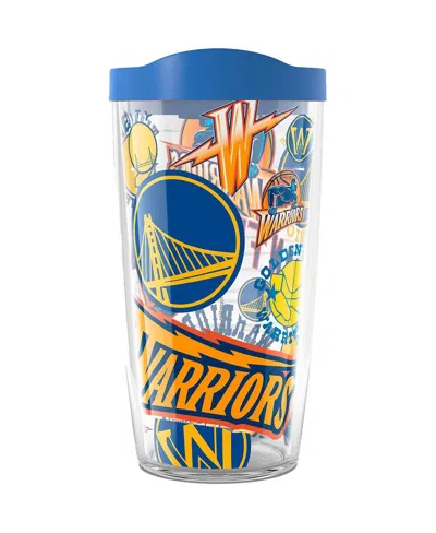 Tervis Tumbler Golden State Warriors 16 oz Allover Classic Tumbler In Multi
