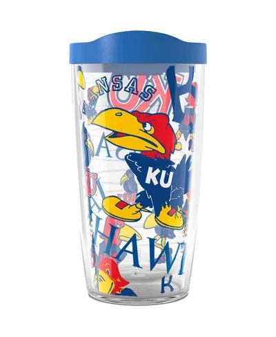 Tervis Tumbler Kansas Jayhawks 16oz. Allover Classic Tumbler In No Color