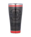 Tervis Tumbler La Clippers 30 oz Blackout Stainless Steel Tumbler In Black