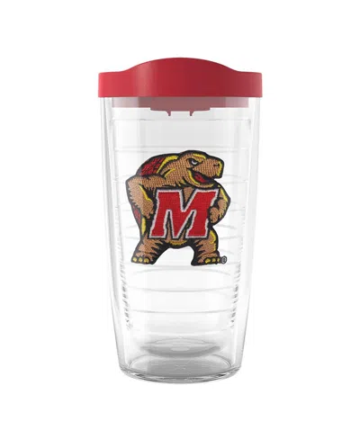 Tervis Tumbler Maryland Terrapins 16 oz Emblem Tumbler In Clear