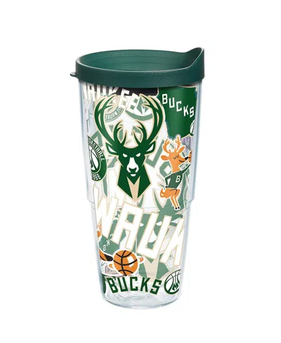 Tervis Tumbler Milwaukee Bucks 24 oz All Over Classic Tumbler In Green