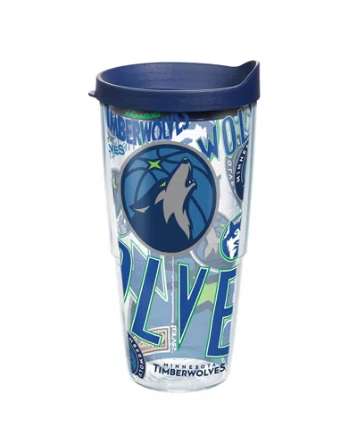 Tervis Tumbler Minnesota Timberwolves 24 oz All Over Classic Tumbler In Blue
