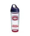 Tervis Tumbler Montreal Canadiens 24 oz Tradition Classic Water Bottle In Clear,navy