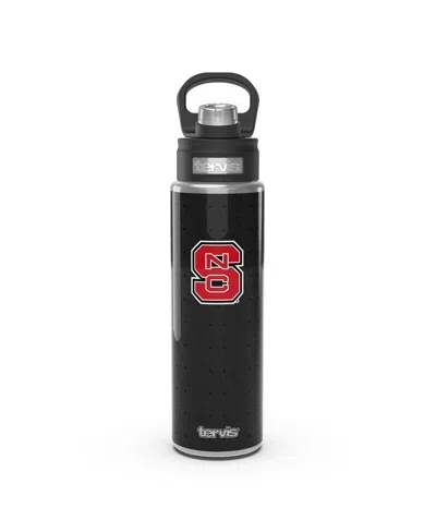 Tervis Tumbler Nc State Wolfpack 24 oz Weave Stainless Steel Wide Mouth Bottle In Black,red