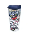 Tervis Tumbler New Orleans Pelicans 24 oz All Over Classic Tumbler In Navy