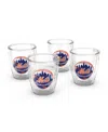Tervis Tumbler New York Mets Four-pack 12 oz Emblem Tumbler Set In Clear