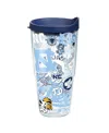 Tervis Tumbler North Carolina Tar Heels 24 oz All Over Classic Tumbler In Blue