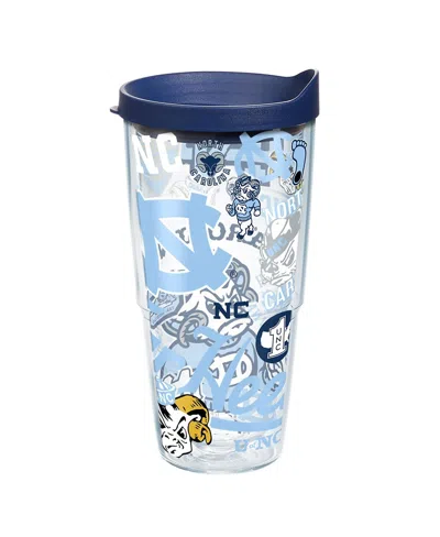 Tervis Tumbler North Carolina Tar Heels 24 oz All Over Classic Tumbler In Blue